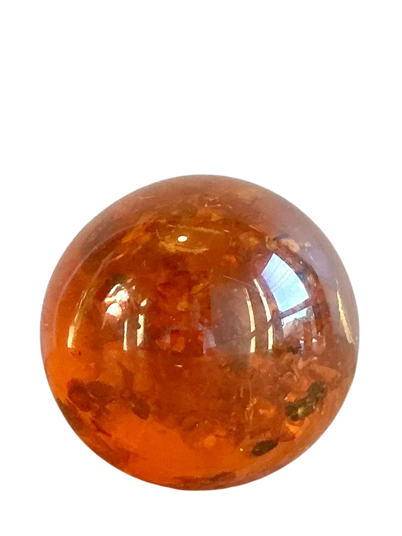 Vintage Boho Amber Sphere