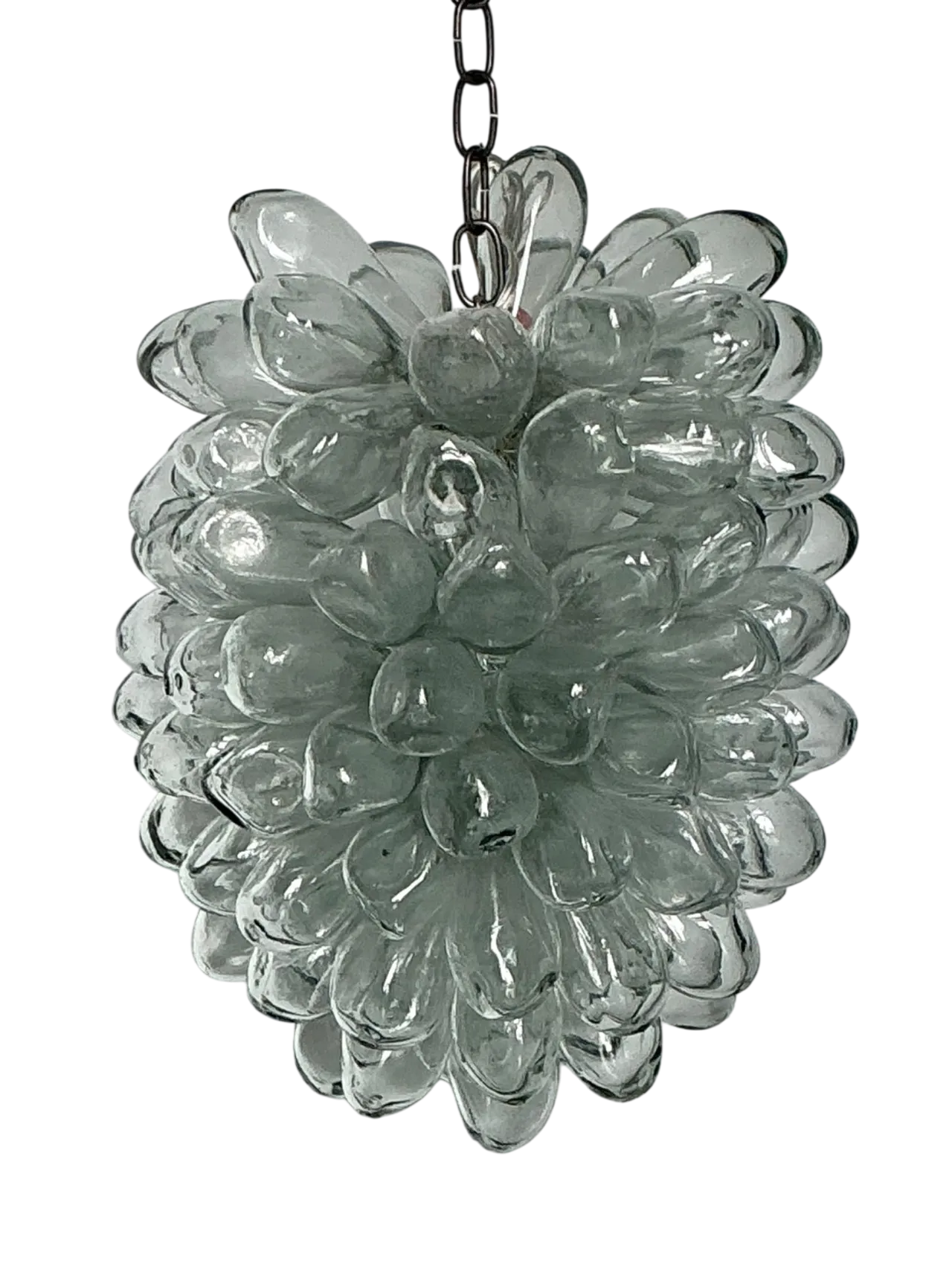 Vintage Italian Glass Cluster Light Fixture