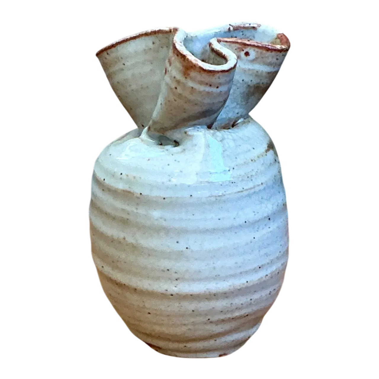 Vintage Abstract Ceramic Vase