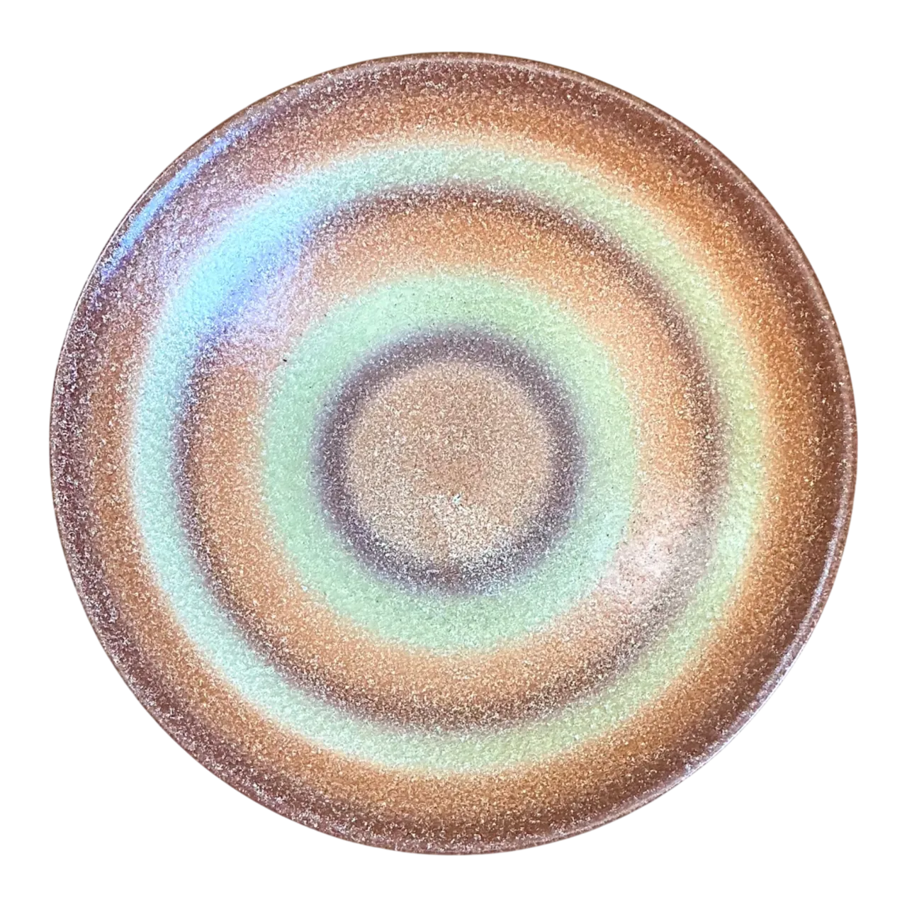 Vintage MCM Textured Ceramic Bowl