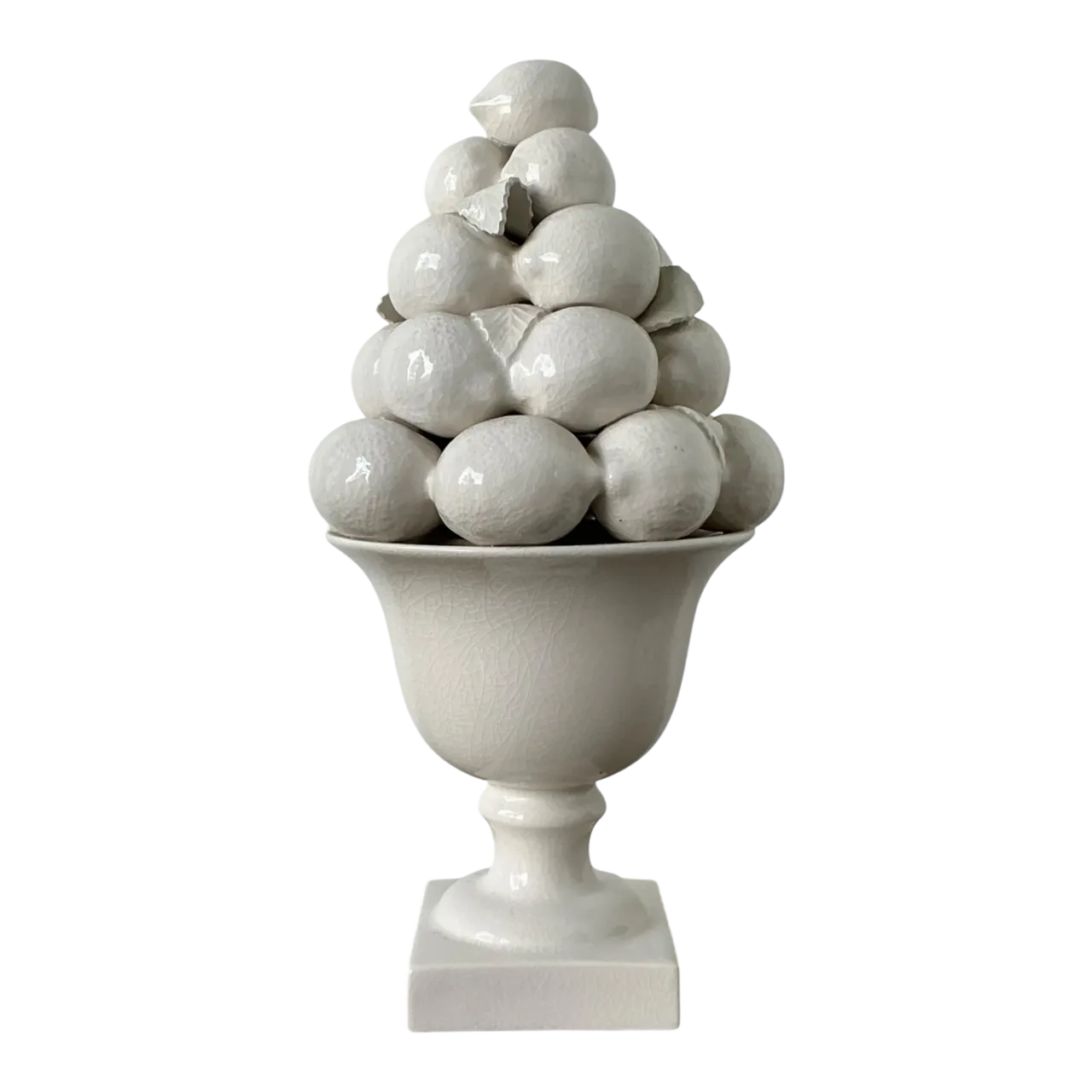 Vintage Ceramic Lemon Topiary