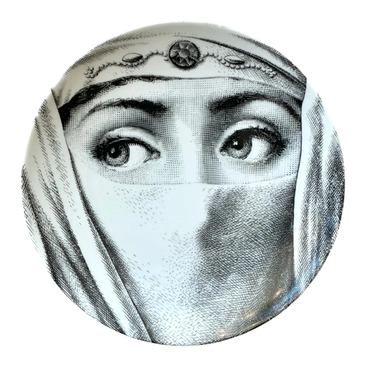 Vintage Fornasetti Teme E Variazioni Face Plate