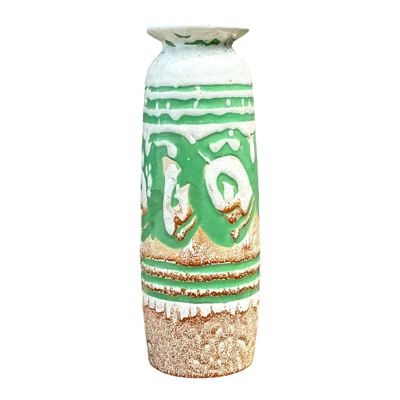 Vintage Hungarian Textured Ceramic Vase