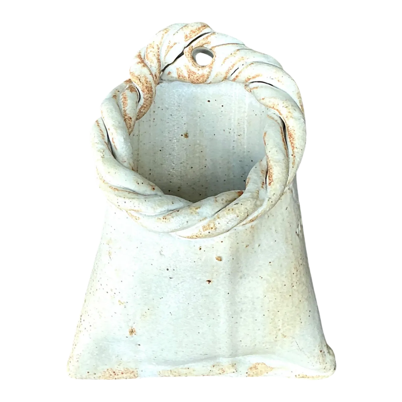 Tracy Signed Ceramic Wall Pocket