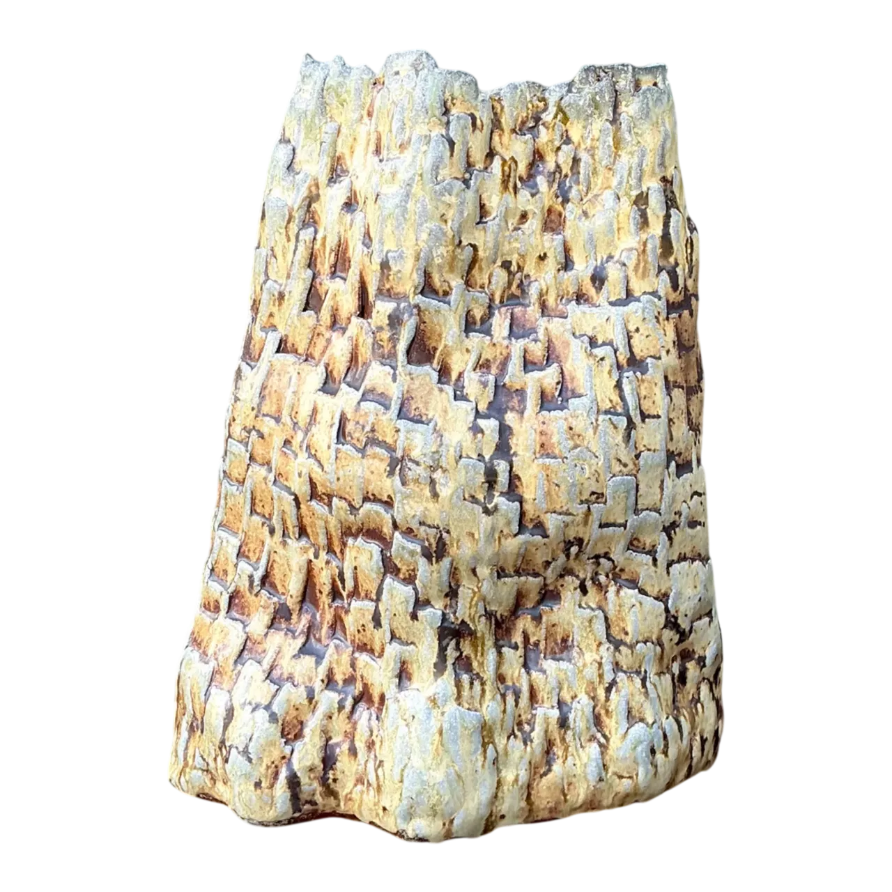 Handcrafted Textured Ceramic Vase