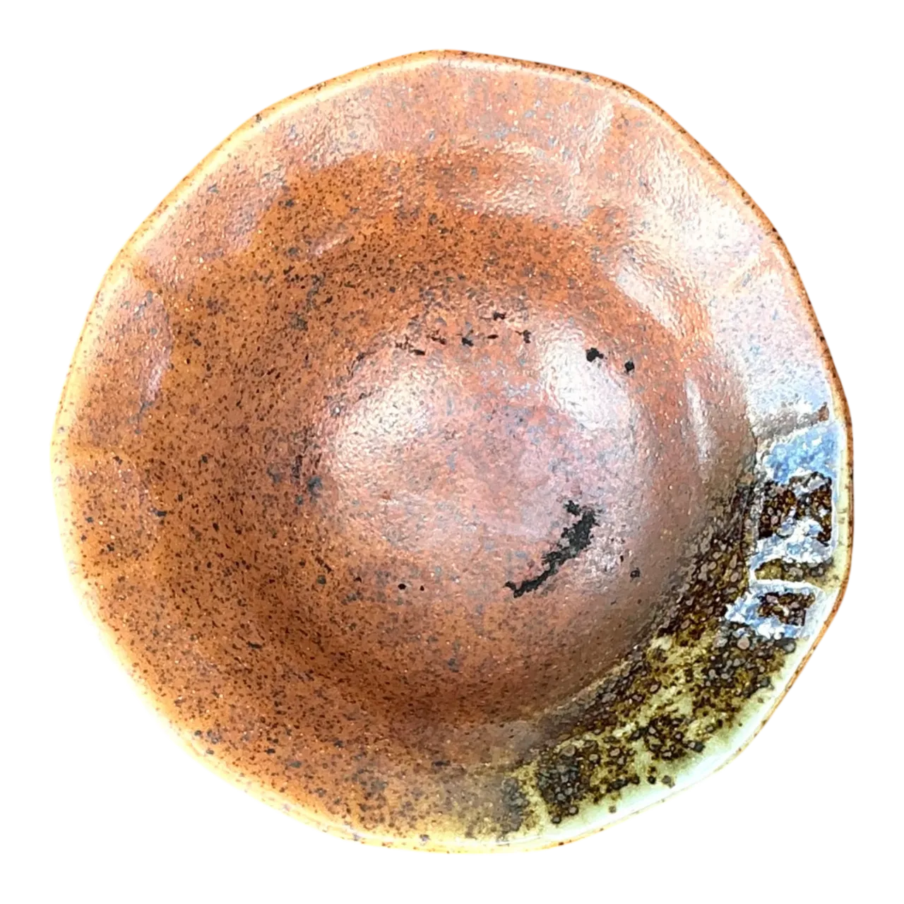 Vintage Textured Ceramic Bowl