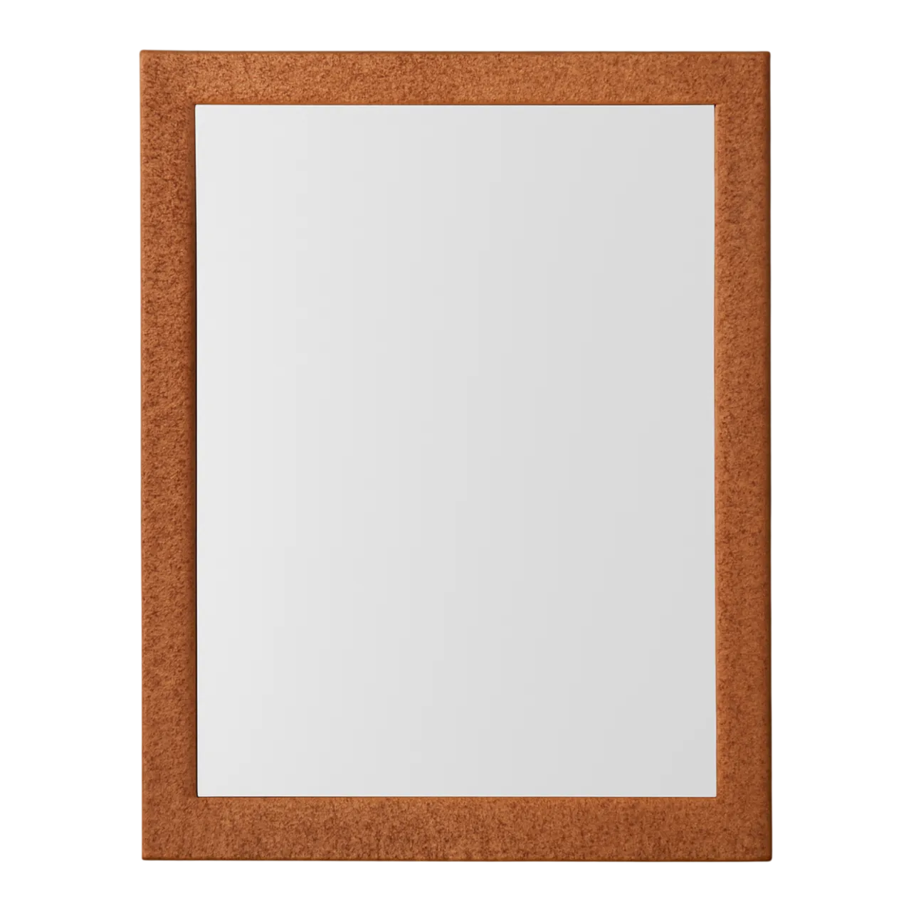Vintage Woven Leather Rectangular Mirror