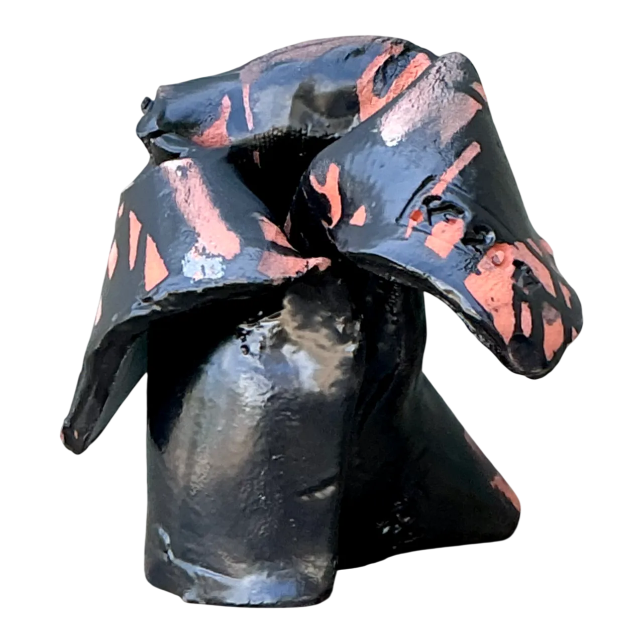 Vintage Ceramic Abstract Sculpture