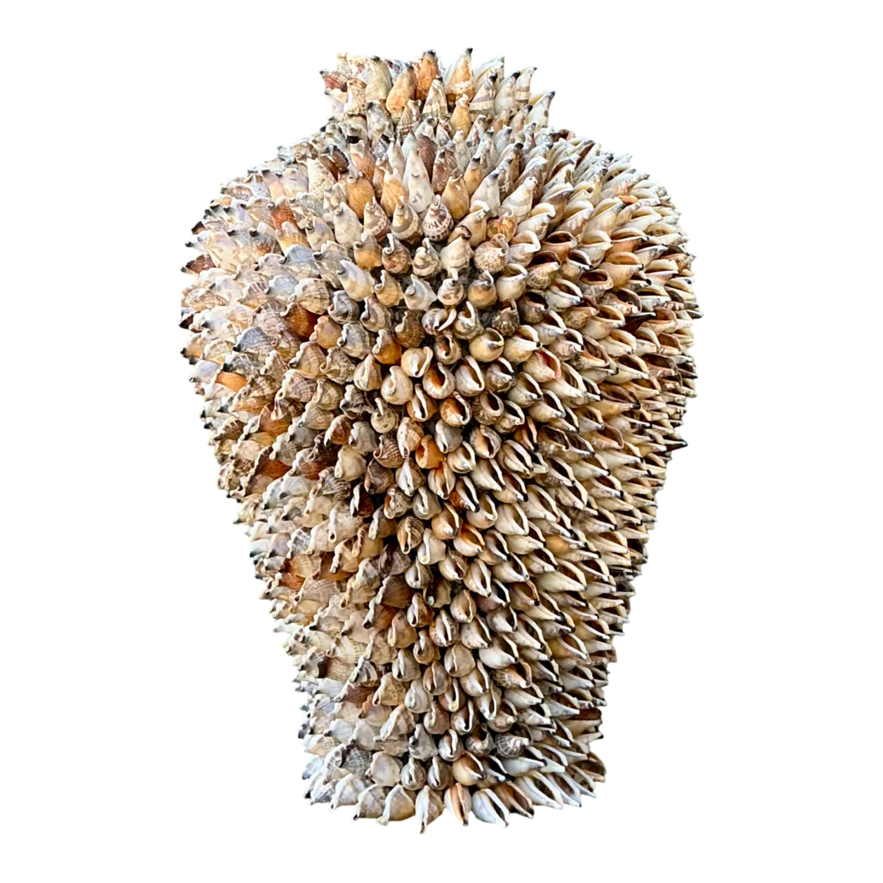 Vintage Shell Covered Sculpture