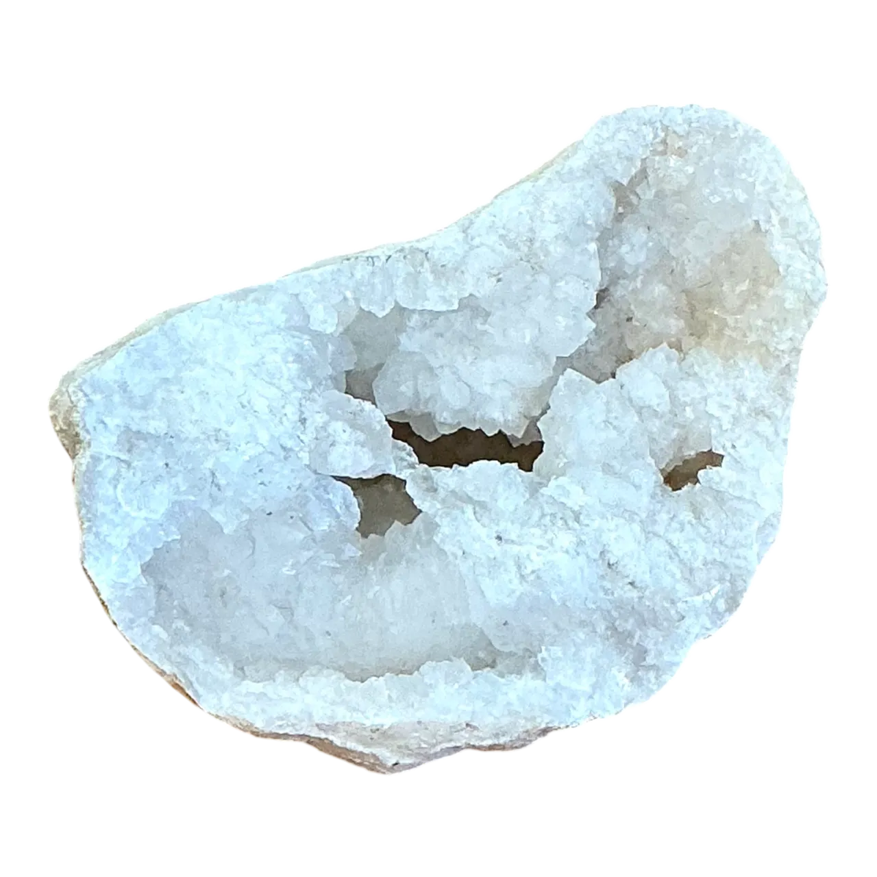 Vintage White Quartz Geode