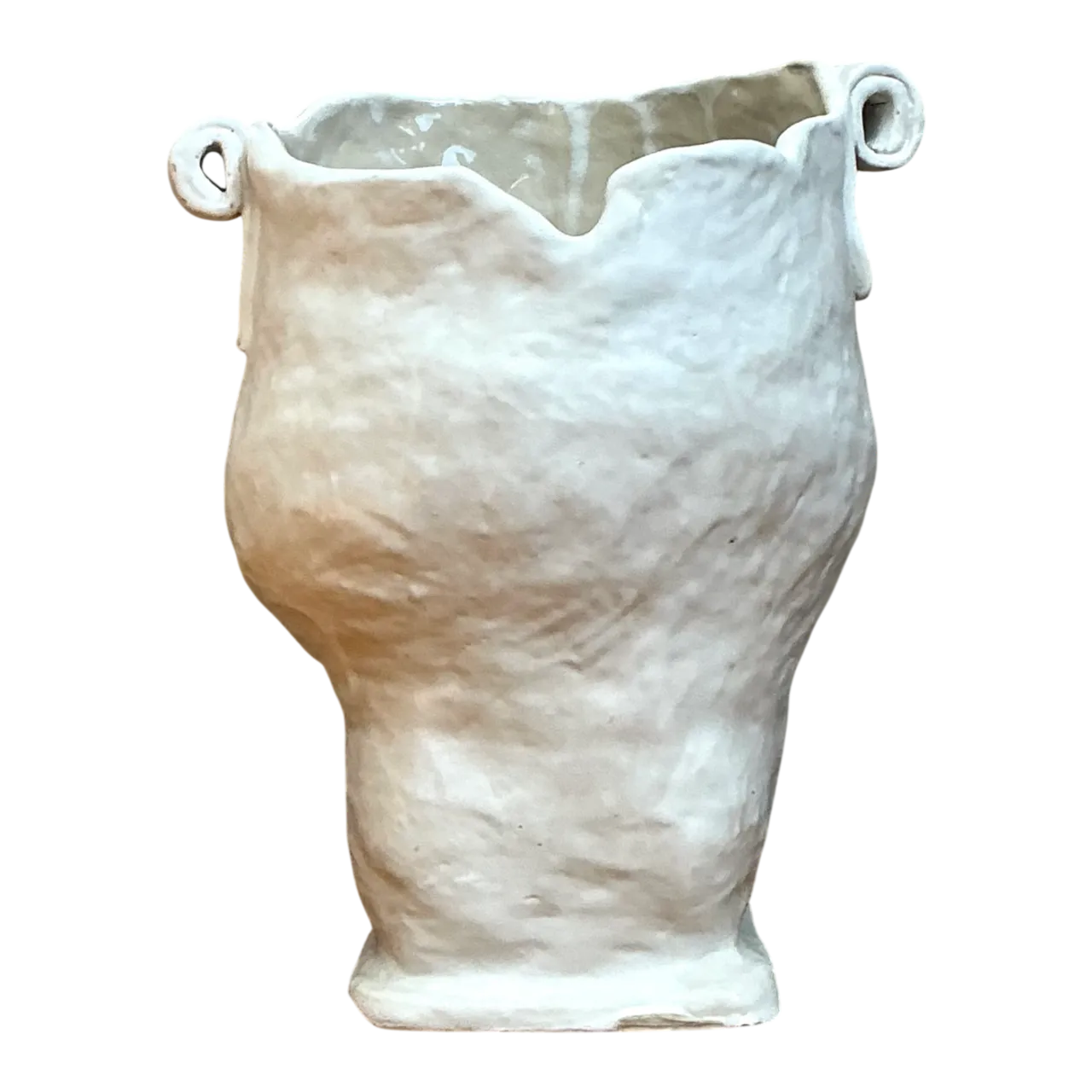 Vintage Handcrafted Ceramic Vase