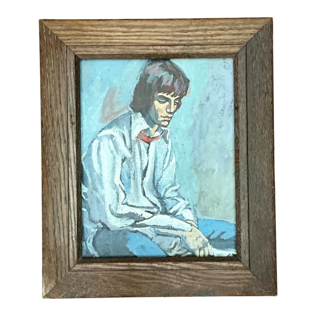 Vintage Portrait Painting of Man