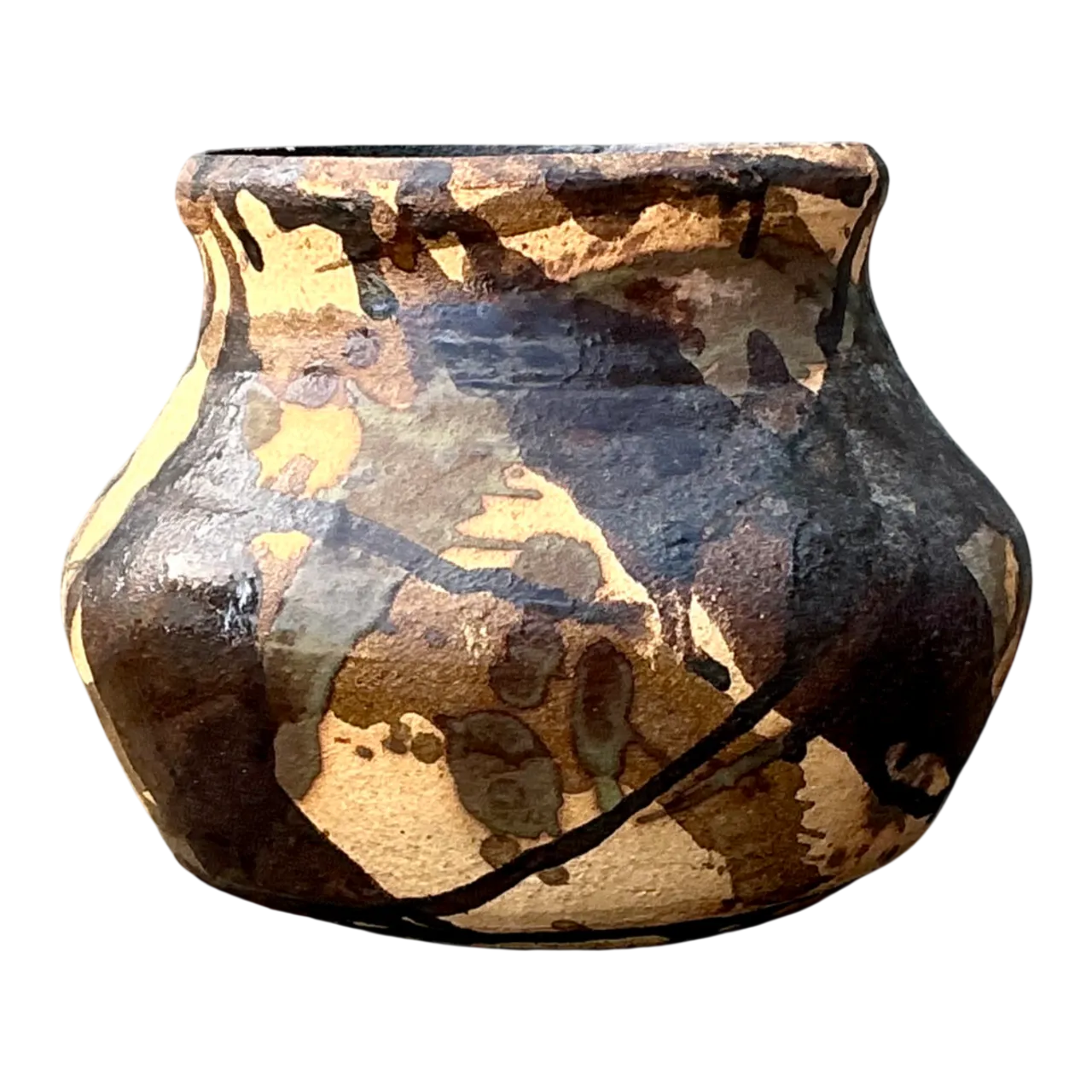 Vintage Abstract Ceramic Vase