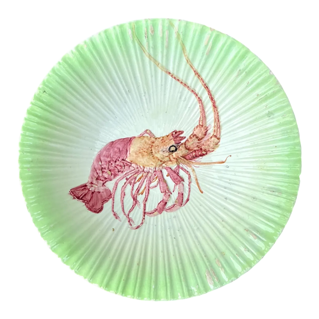 Vintage Spanish Goodfriend Ceramic Lobster Plate