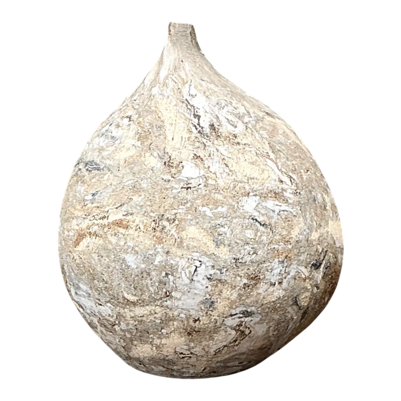 Vintage Textured Ceramic Pottery Vase