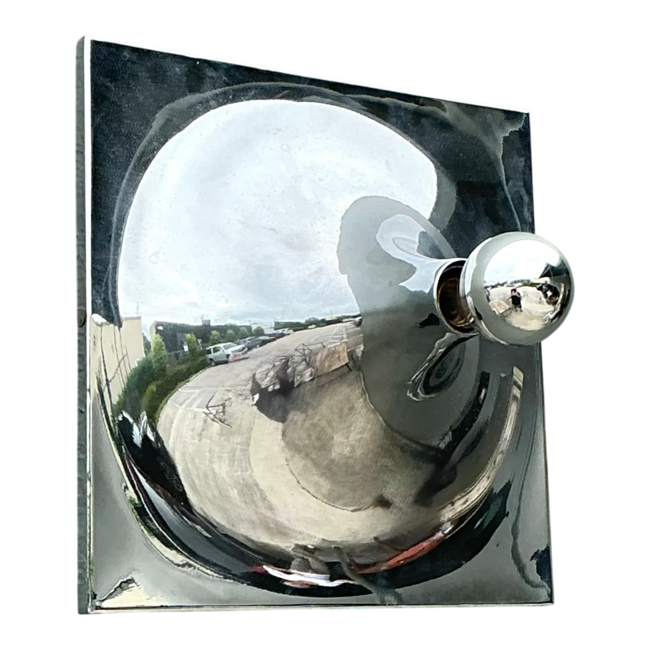 Vintage Chrome Wall Sconce