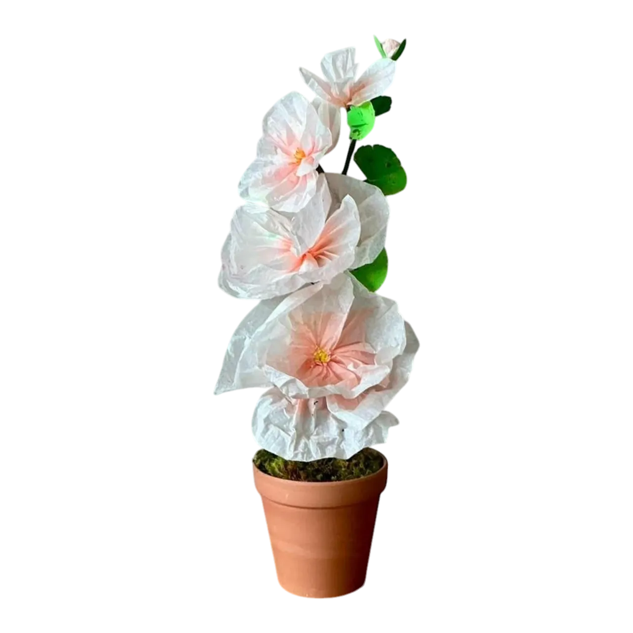 Contemporary Hand-Rolled Paper Flowers - Paper, 9W x 22.5H