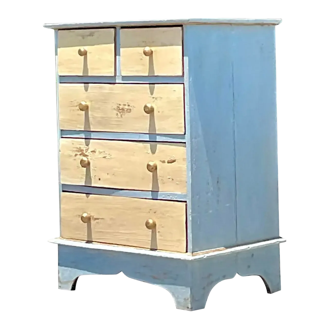 Early 20th Century Primitive Petite Chest of Drawers