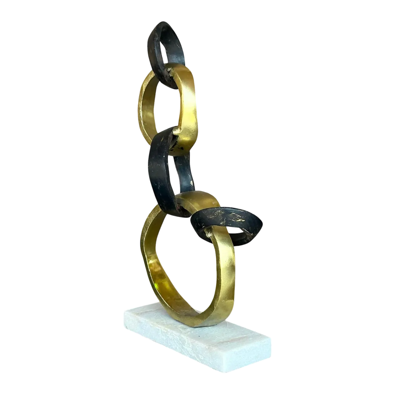 Late 20th Century Vintage Boho Abstract Rings Sculpture
