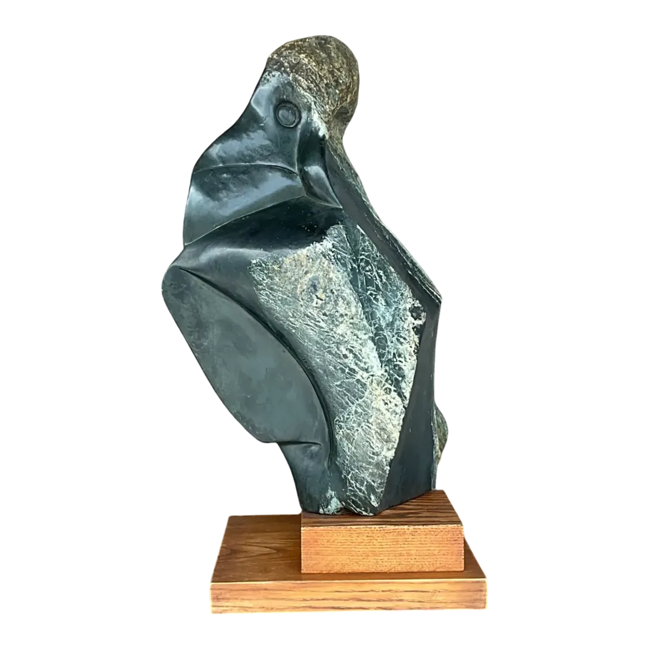 Mid 20th Century Vintage Boho Abstract Stone Sculpture