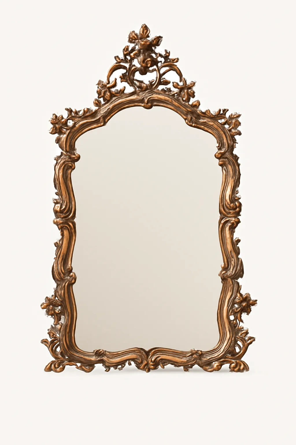 Vintage Ornate Carved Mirror