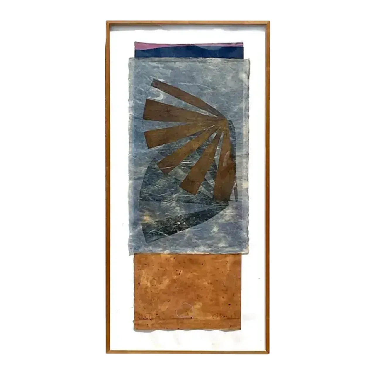 Original Scott Sandell Monumental Mixed Media Art