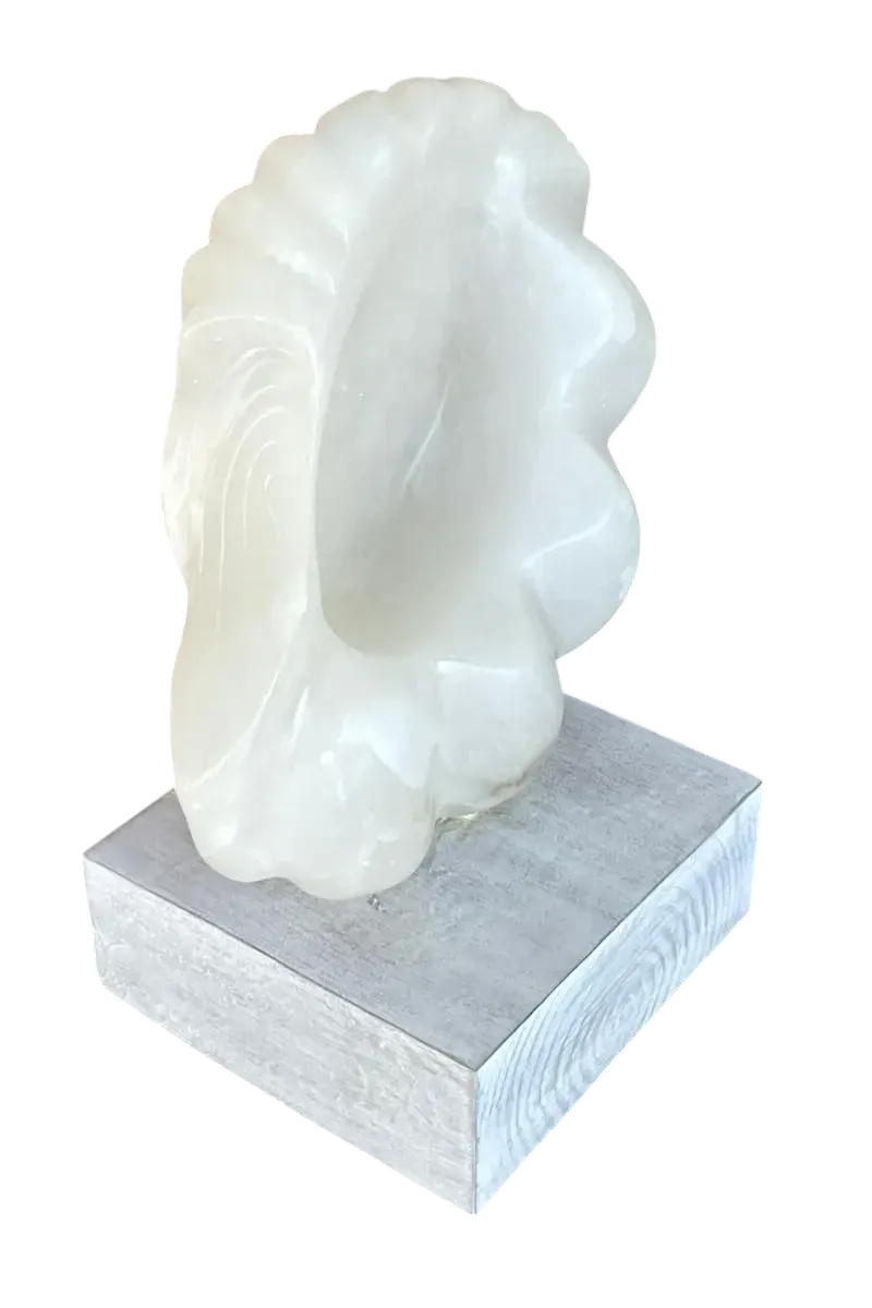 Vintage Boho Abstract Stone Sculpture - Stone, 13W x 15.5H