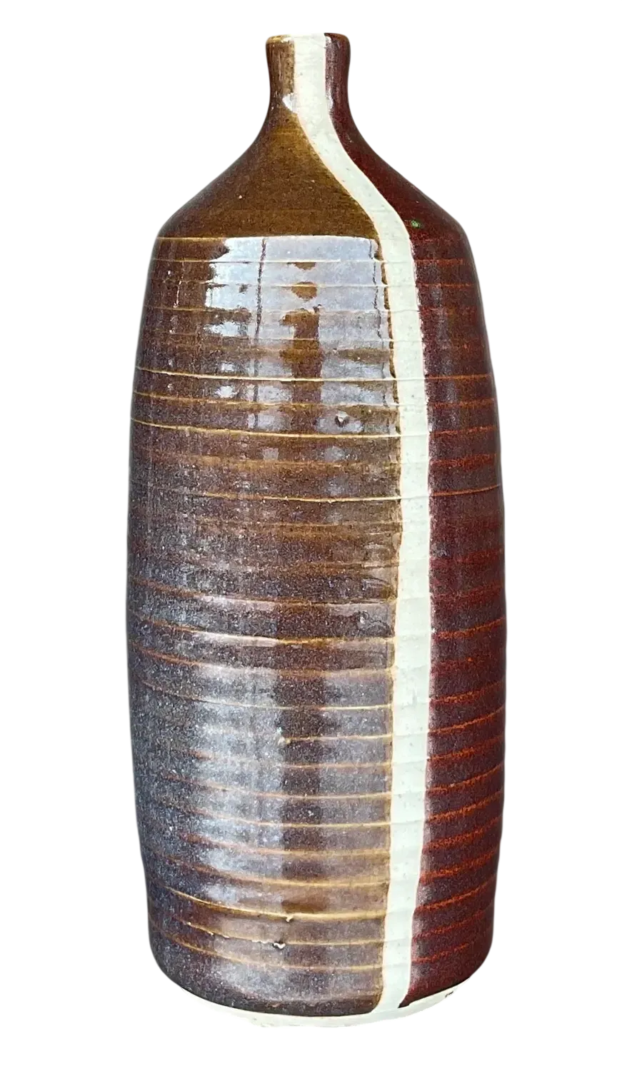 Vintage Boho 1977 Signed Studio Pottery Vase