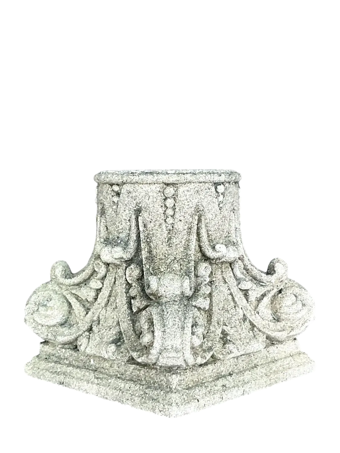 Vintage Regency Small Corinthian Column Base