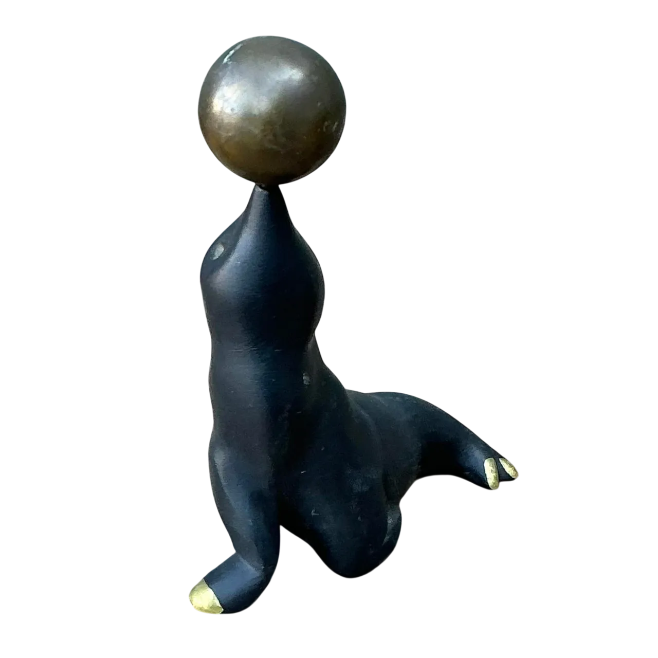 Vintage Mexican Seal With Ball