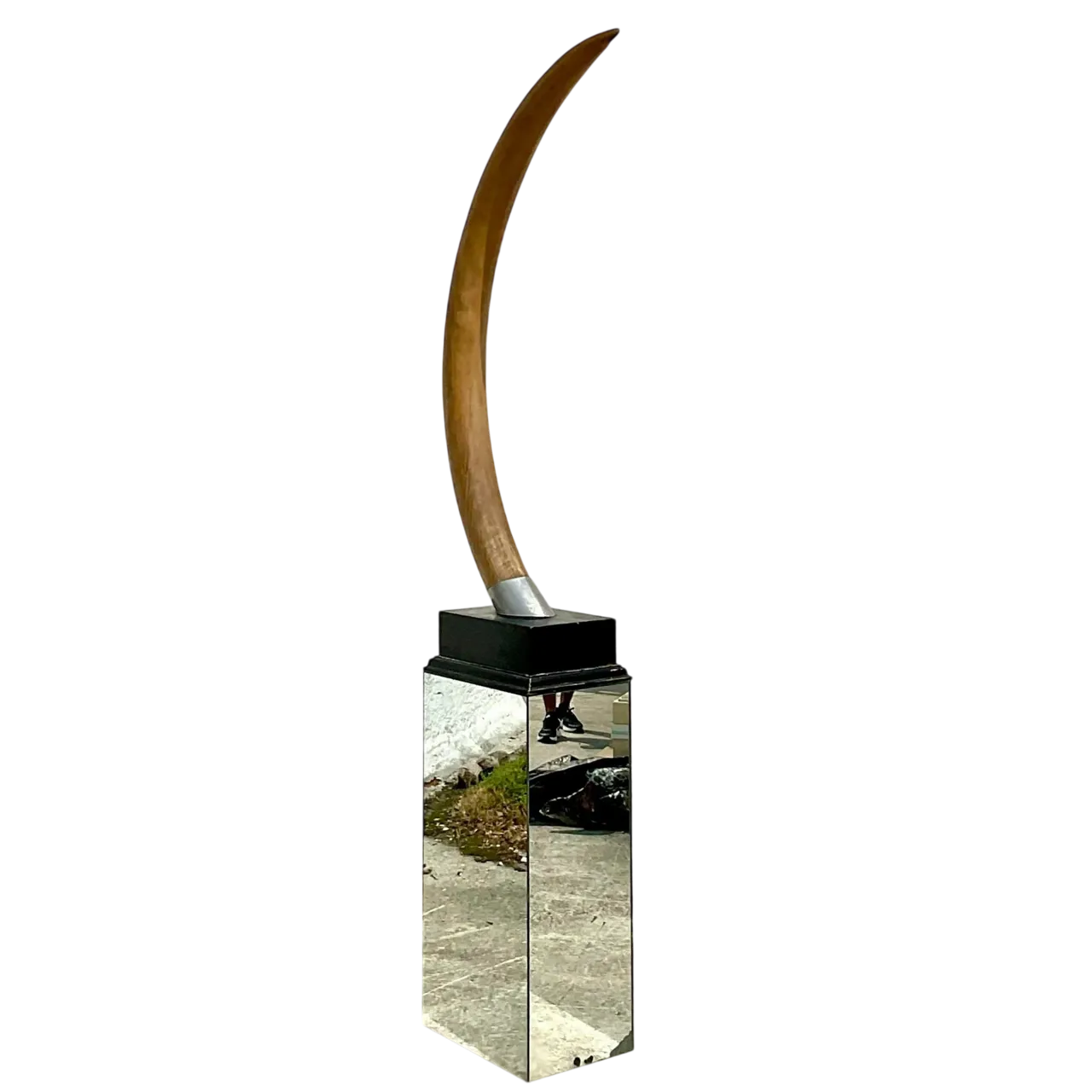 Vintage Resin Faux Elephant Tusk