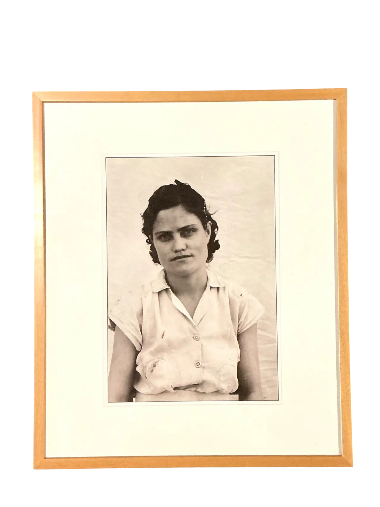 Vintage Black and White Portrait Photograph