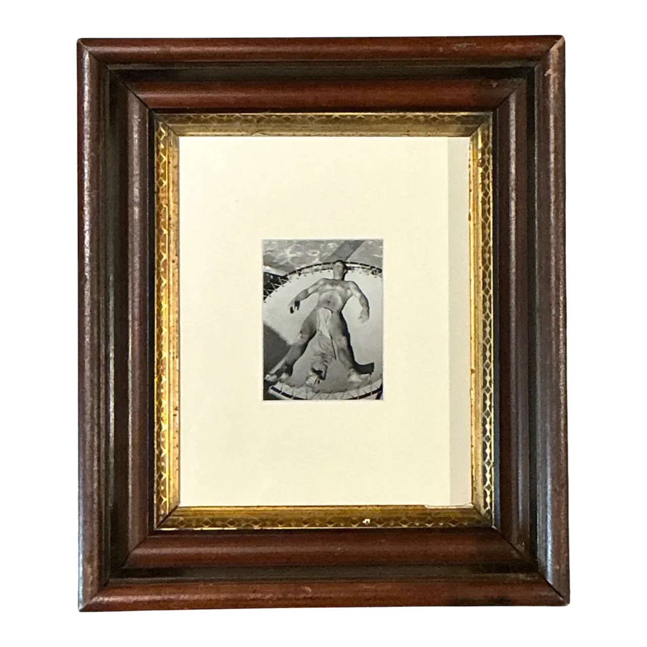 Vintage 50s Bob Mizner Black and White Male Portrait
