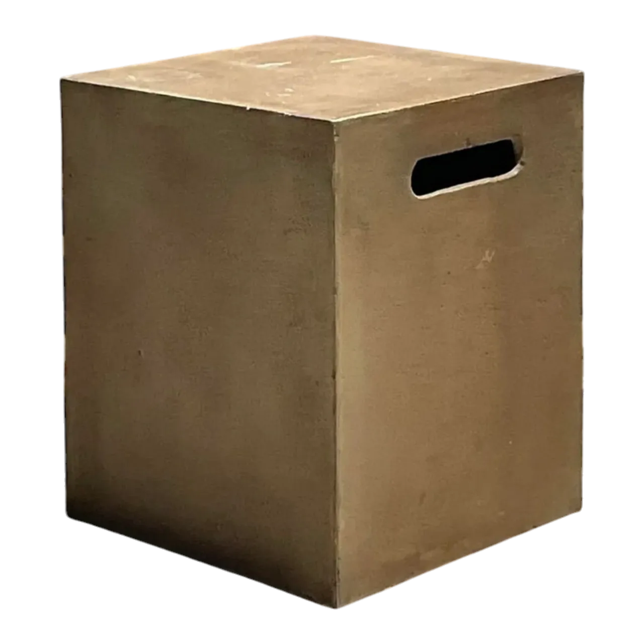 Vintage a Boho Matte Glazed Ceramic Stool