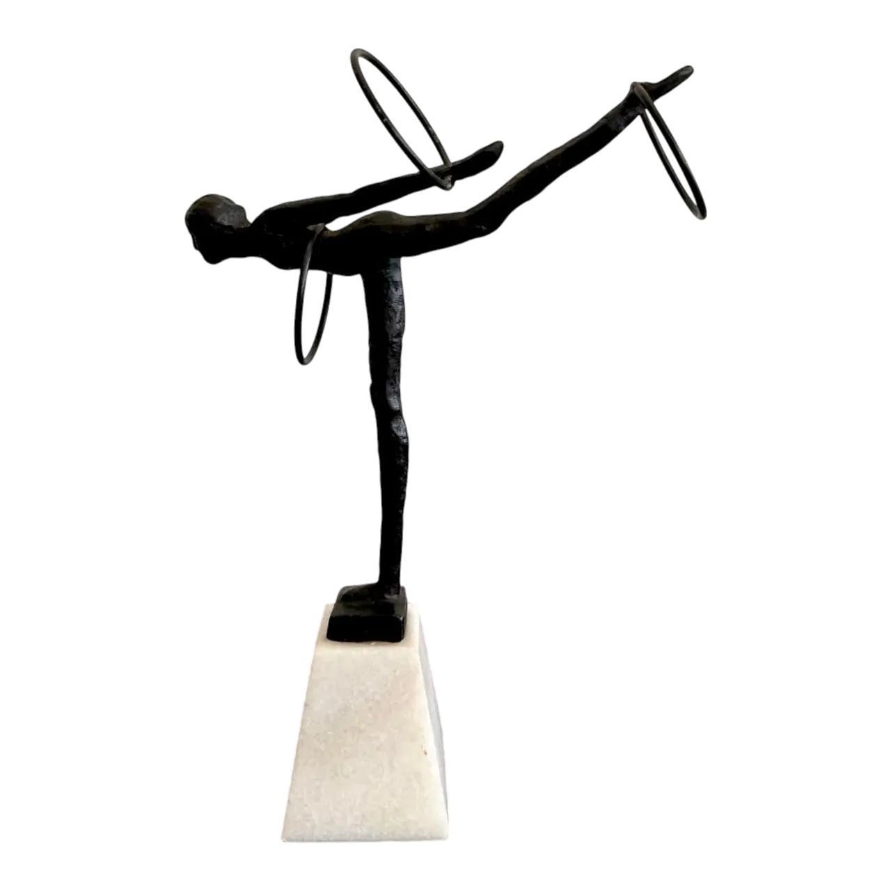 Vintage Boho Bronze Gymnast