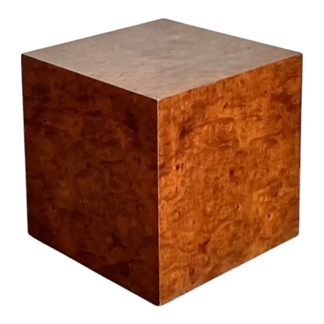 Vintage Boho Burl Wood Block