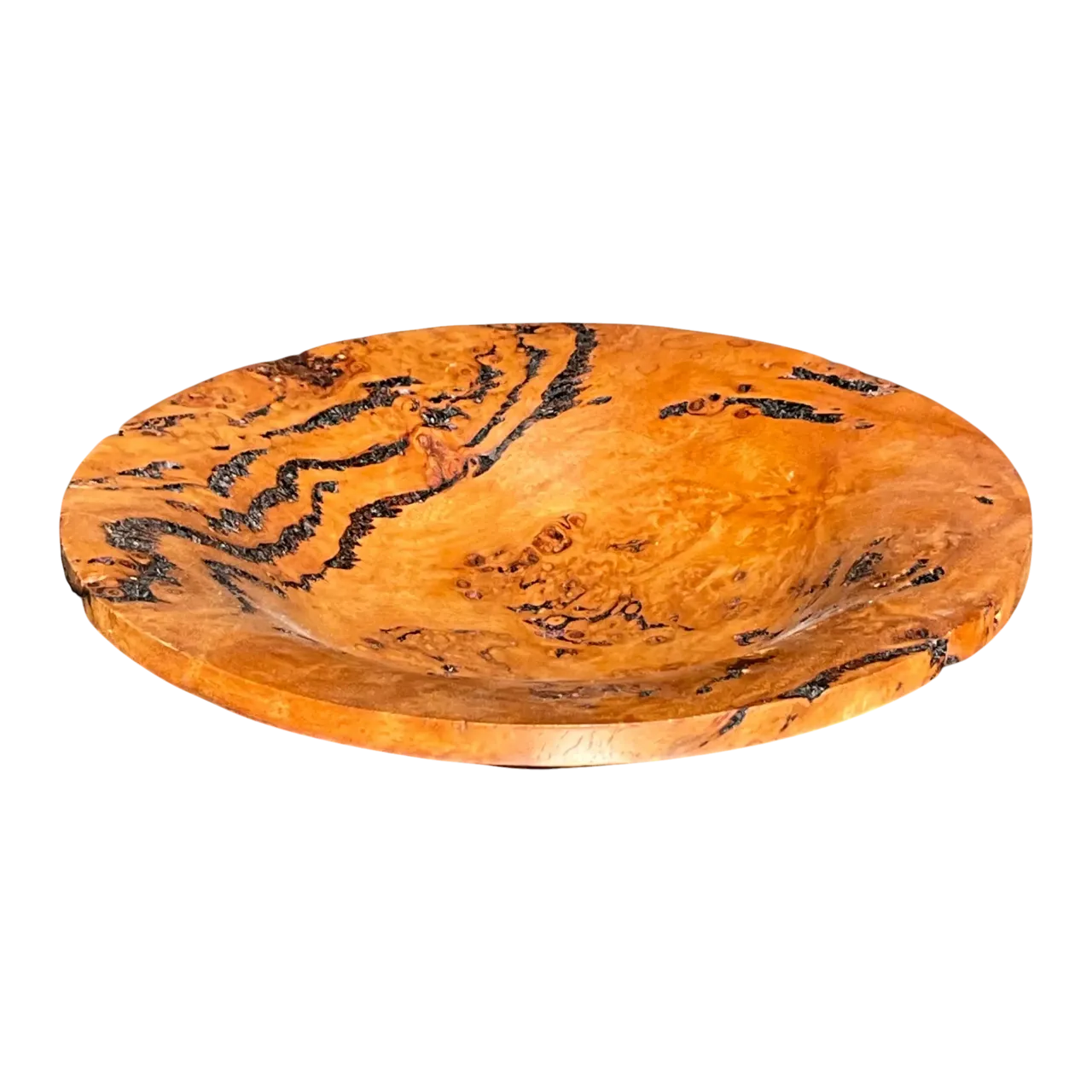 Vintage Boho Burl Wood Bowl