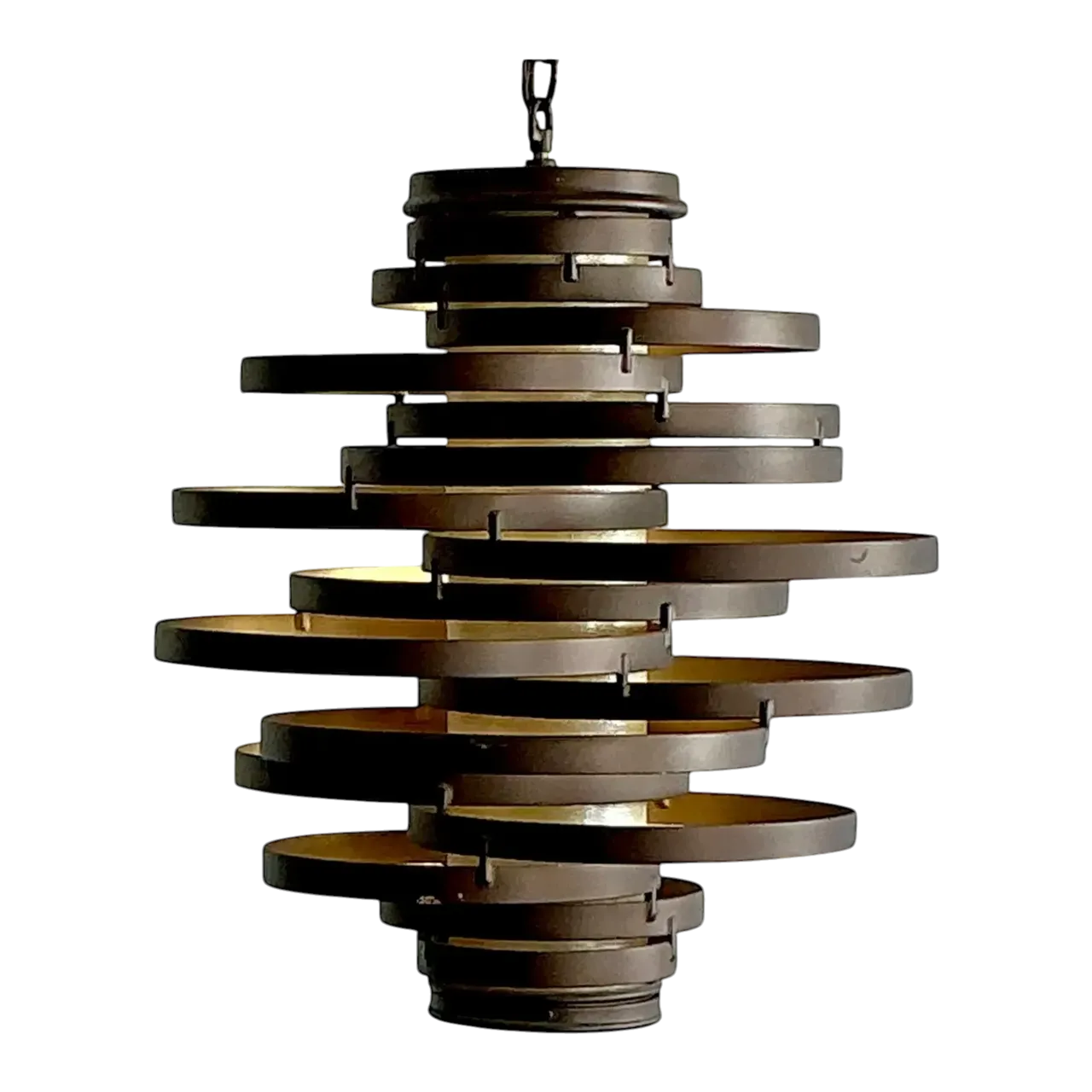 Vintage Boho “Corbett” Rings Chandelier
