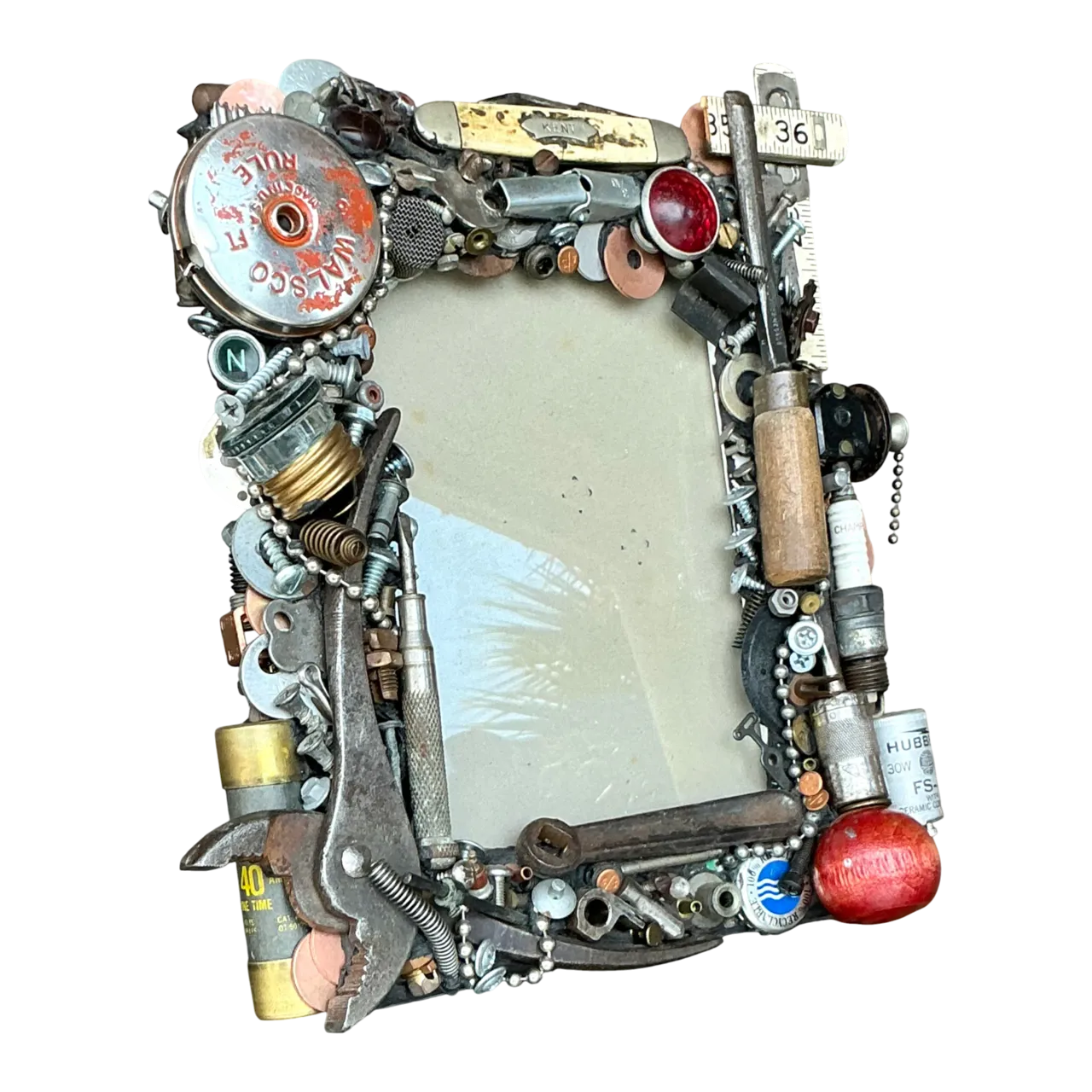 Vintage Boho Found Object Frame