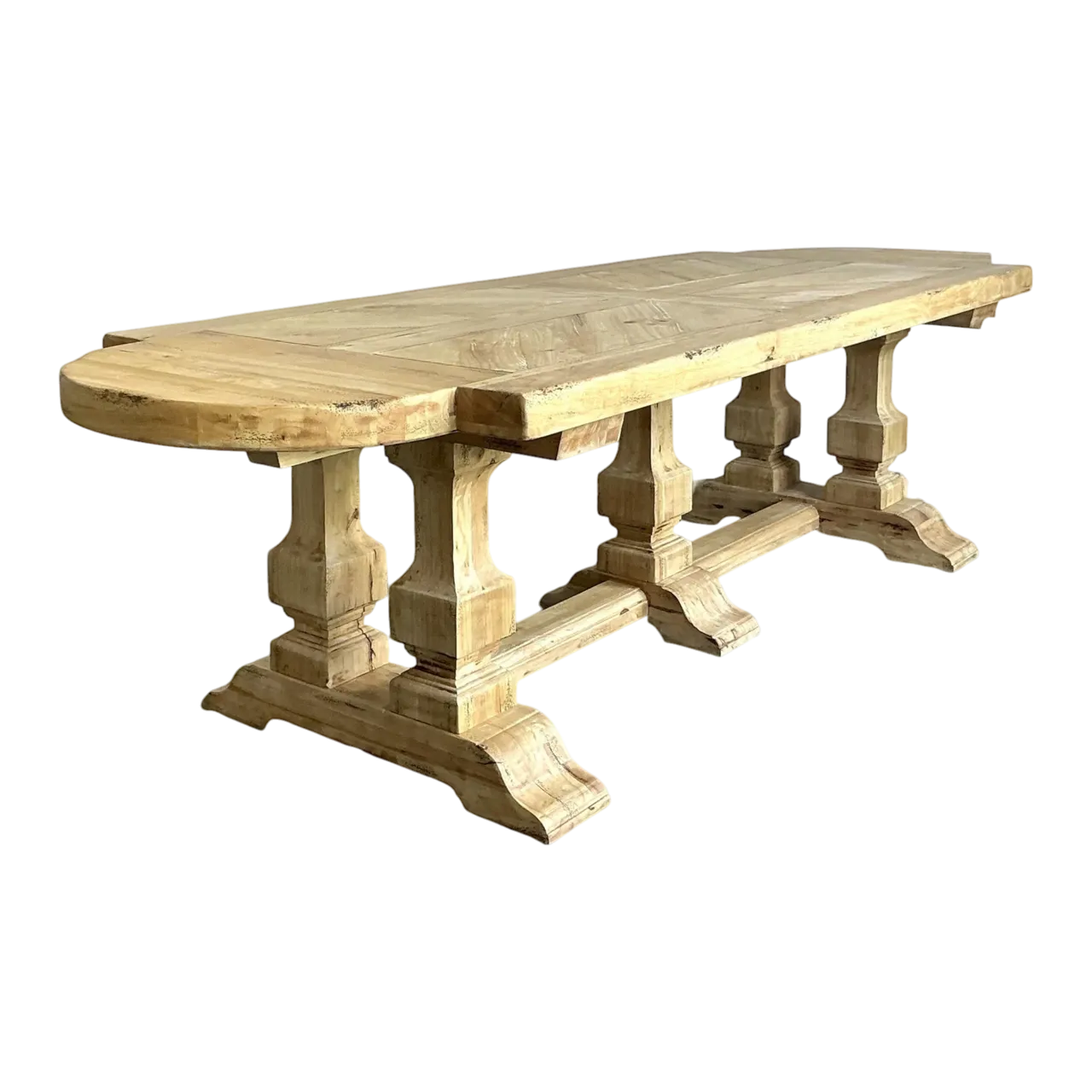 Vintage Boho French Refectory Table