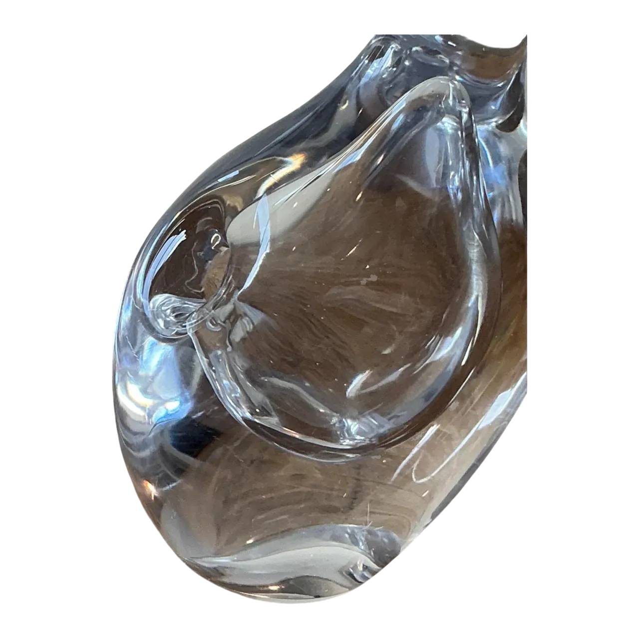 Vintage Boho Kosta Boda Biomorphic Bud Vase - Set of Two