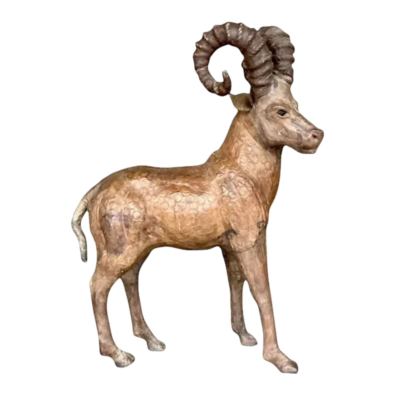 Vintage Boho Leather Ram