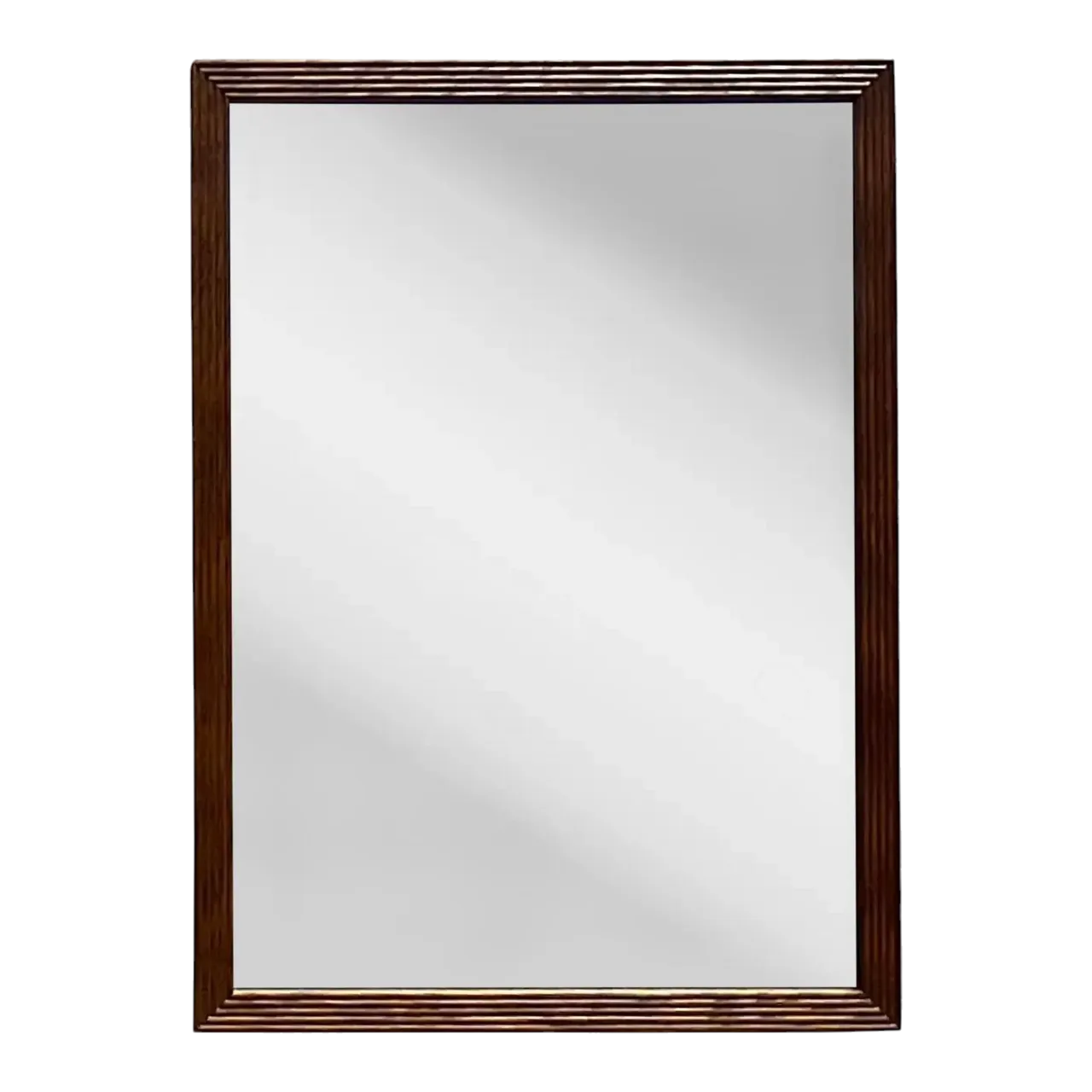 Vintage Boho Millwork Mirror
