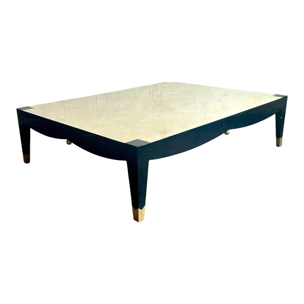 Vintage Boho Monumental Enrique Garcel Bone Coffee Table
