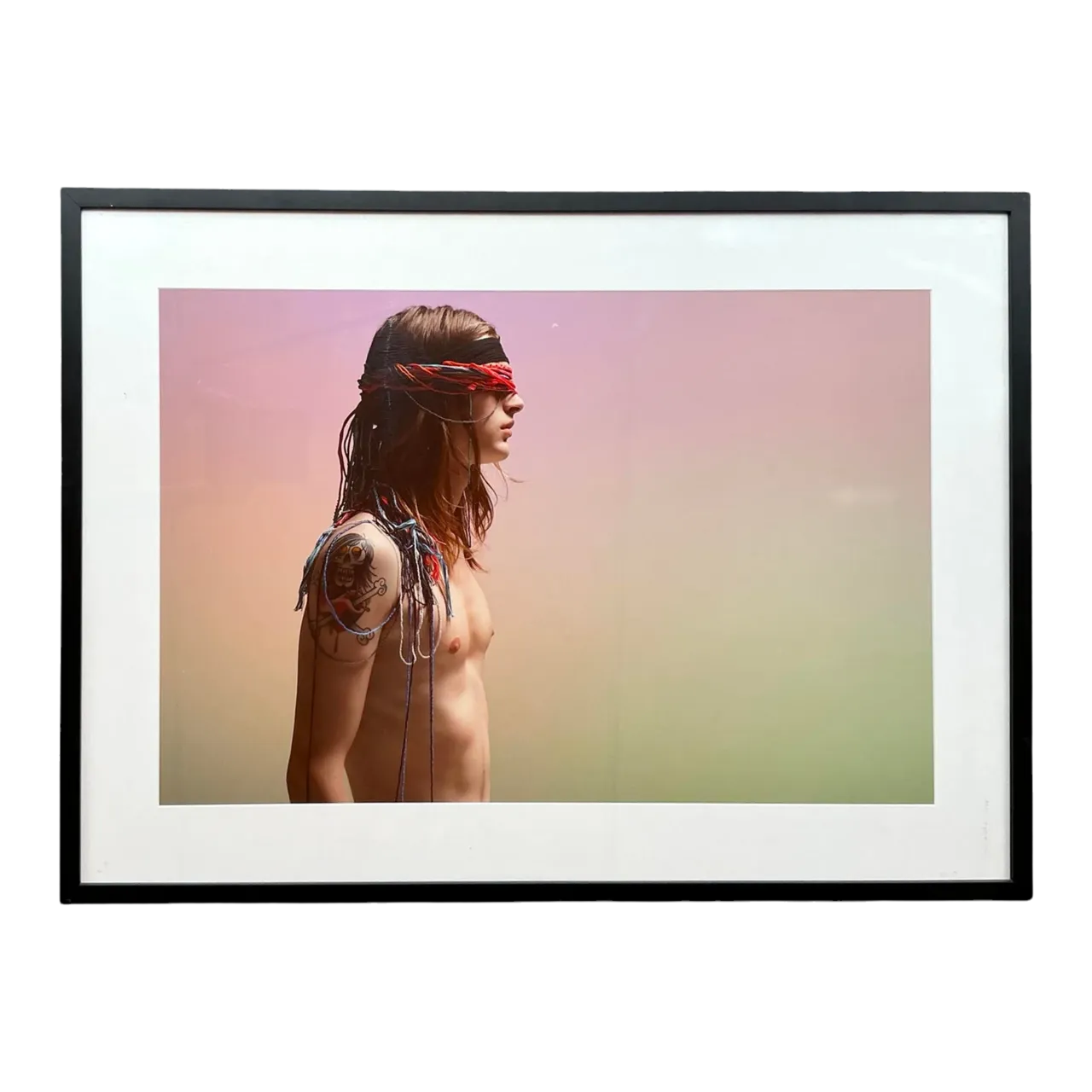 Vintage Boho Original Fashion Figurative Photograph