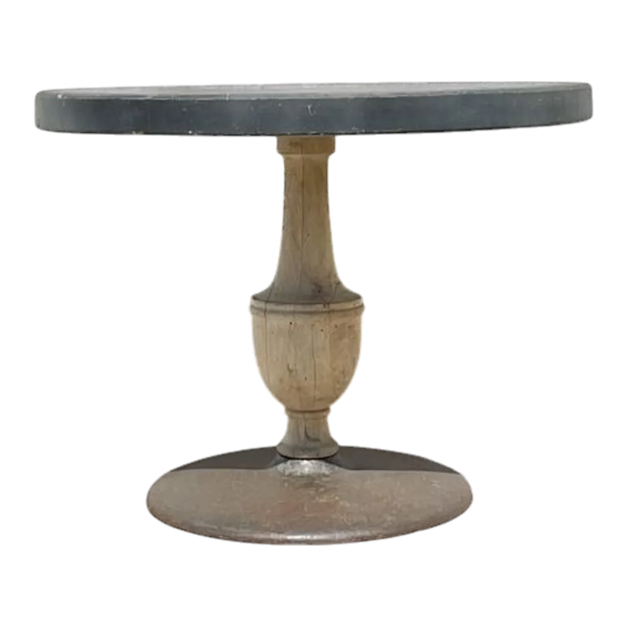 Vintage Boho Patinated Cafe Table