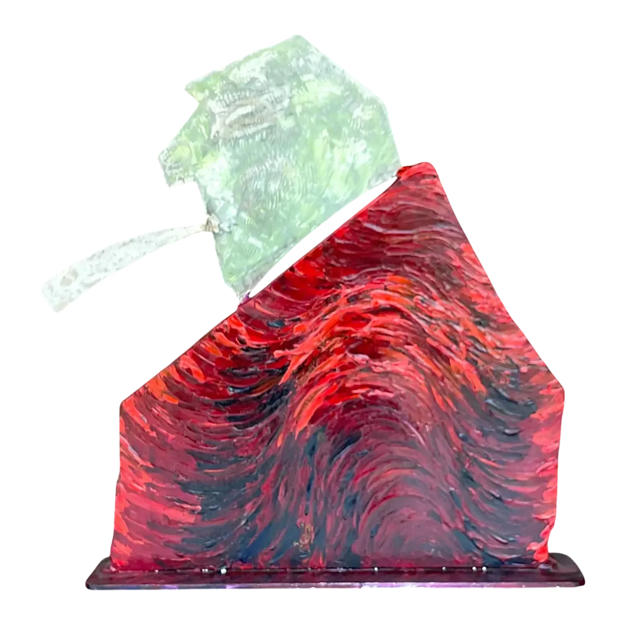 Vintage Boho Robert Bery Steel Sculpture