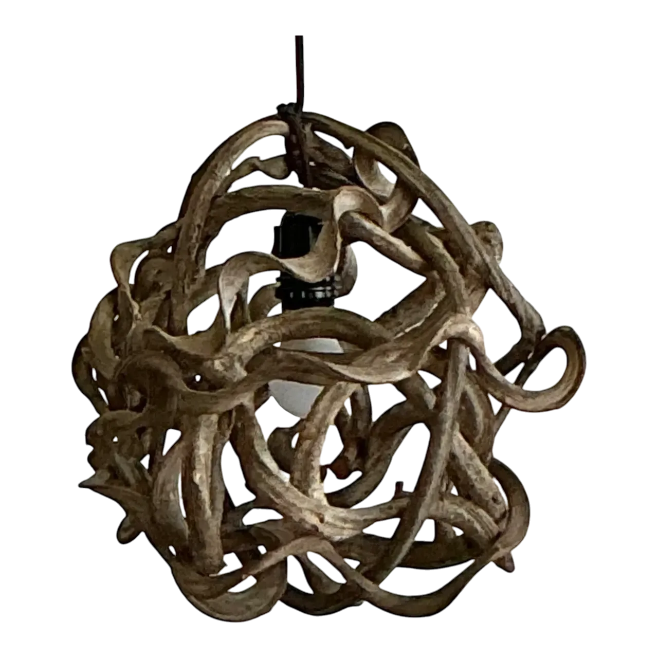 Vintage Boho Small Root Ball Lamp
