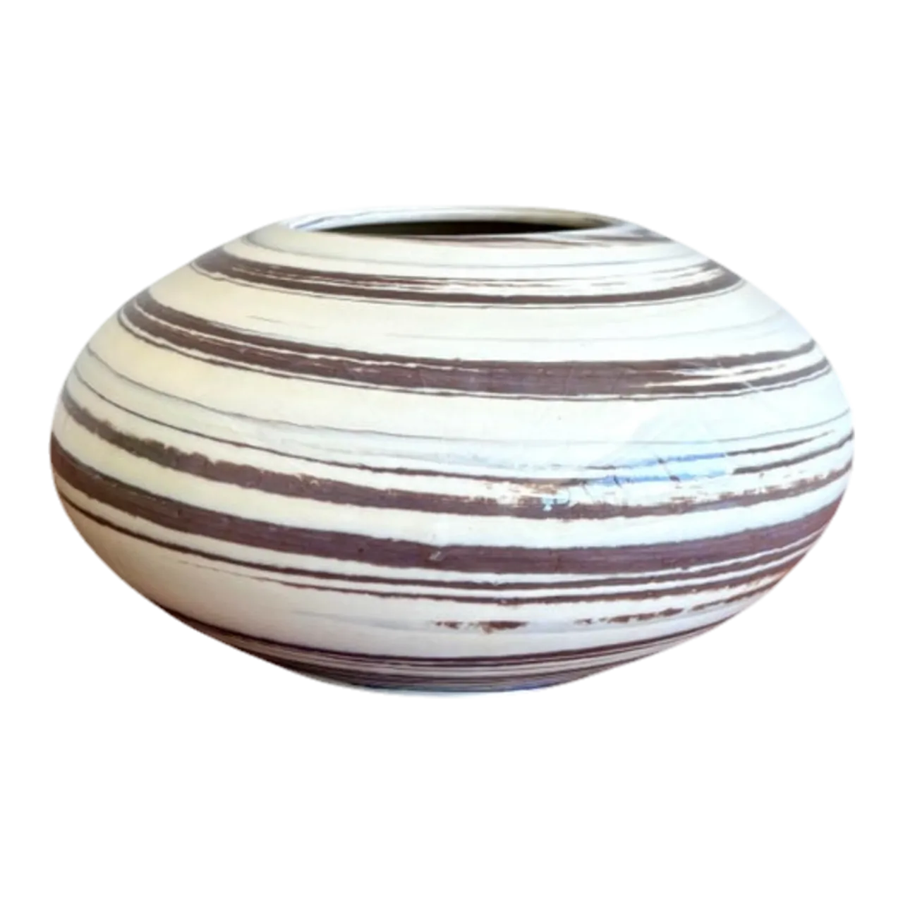 Vintage Boho Spiral Studio Pottery