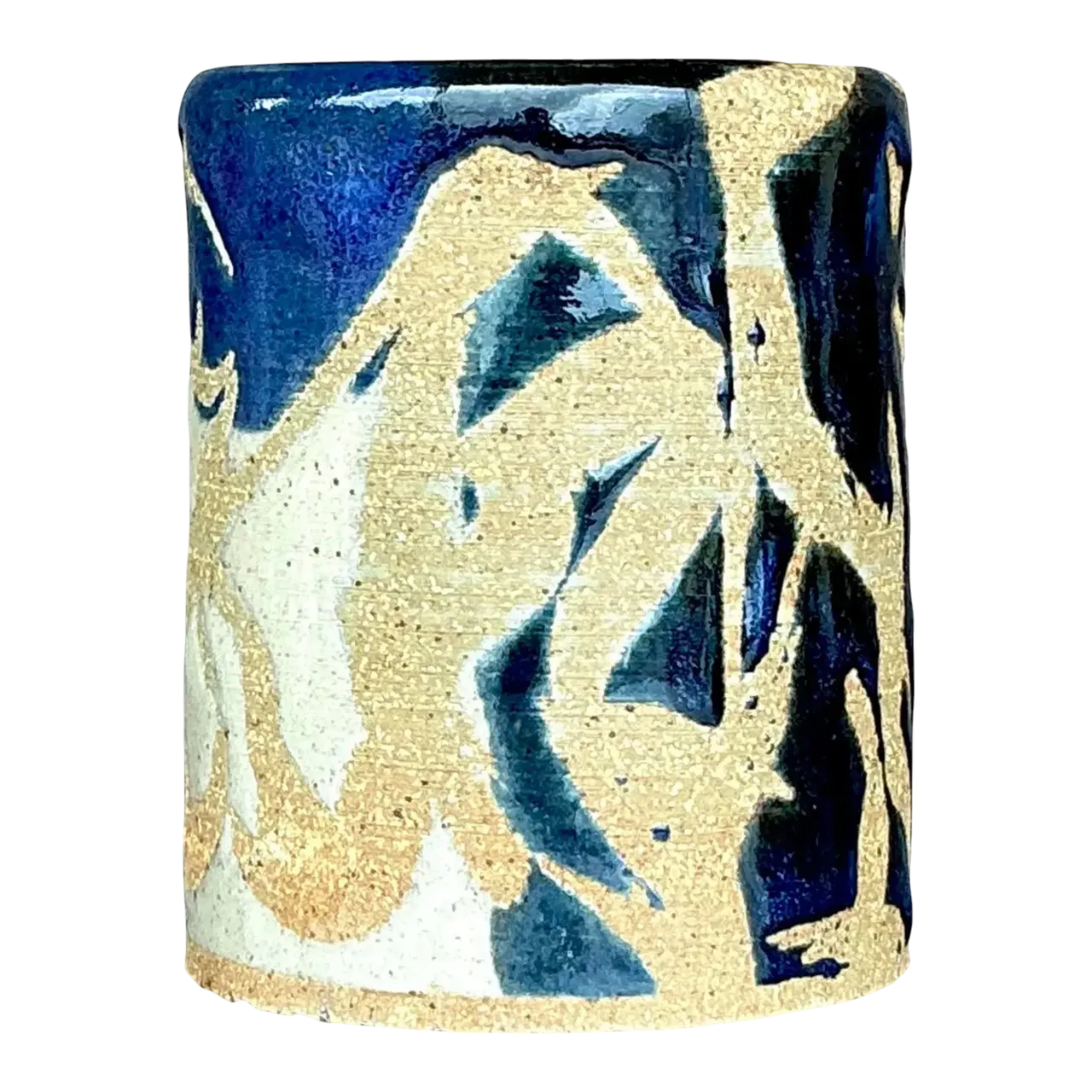 Vintage Boho Studio Pottery Vase - Pottery, 3.5W x 4.25H
